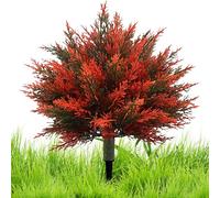Artificial Cedar Tree, Artificial Tree for Outdoor Use with Support Bar, 60 cm High Artificial Plant, Easy to Care for Garden, Patio, Lawn, Walkway, Front Garden, Landscaping