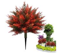 Artificial Cedar Tree, Outdoor Artificial Tree with Stake - Artificial Plants 60 cm High Easy Care for Garden, Yard, Driveway, Lawn, Outdoor Planning