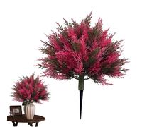 Artificial Cedars for Outdoors, Natural Look Faux Cedar for Patio and Porch Decor | Artificial 60cm High Easy Care for Garden, Patio, Driveway, Backyard Decoration