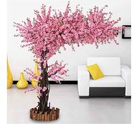 Artificial Cherry Blossom Tree 510FTRealistic Fake Flowering Tree for Home Decor Patio Weddings Festivals Christmas Decorations Indoor/Outdoor Use