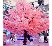 Artificial Cherry Blossom Tree 6.6ftSilk Flowers for Home Restaurant Mall DecorStunning Fake Cherry Blossoms for Weddings Parties and Events2x2m