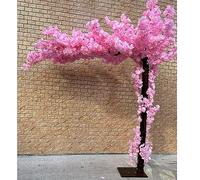 Artificial Cherry Blossom Tree,Artificial Plant Silk Sakura, Handmade Fake Cherry Blossom, for Home Wedding Party Garden Office Decoration Indoor/Outdoor 4x5m/13x16.4ft