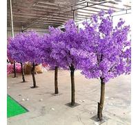 Artificial Cherry Blossom Tree, Handmade Lifelike Centerpiece with Beautiful Flowers