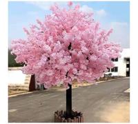 Artificial Cherry Blossom Tree - Handmade Light Pink Decorative Tree for Indoor and Outdoor Yards and Gardens
