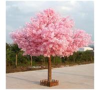 Artificial Cherry Blossom Tree, Handmade Pink Decorative Tree for Indoor and Outdoor Wedding Decor, Perfect Floral Arrangement for Events