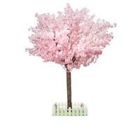 Artificial Cherry Blossom Tree - Handmade Pink Fake Cherry Blossom Tree Centerpieces for Wedding Party Christmas Garden Indoor & Outdoor (6ft Tall /1.8M)