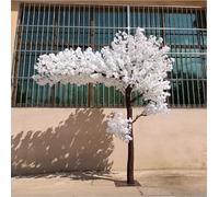 Artificial Cherry Blossom Tree, Large Interior Decoration Large,Cherry Tree For Wedding Event Indoor Outdoor Party Restaurant Mall Decoration,02,2X2m