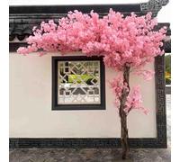 Artificial Cherry Blossom Tree, Large Interior Decoration Large,Cherry Tree For Wedding Event Indoor Outdoor Party Restaurant Mall Decoration,01,1.8x1.5m