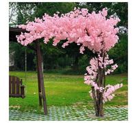 Artificial Cherry Blossom Tree - Real Touch Fake Sakura With Soft Pink Petals, Stylish Indoor Tree For Living Room Bedroom Decor, No Watering(Size:Extension 1.8m (5.91 ft),Color:Height 2.0m (6.56 ft))