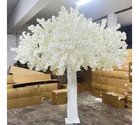 Artificial Cherry Blossom Tree, Shopping Mall Wishing Tree Indoor and Outdoor Decoration Internet Celebrity Landscaping Fake Trees(C,3M)