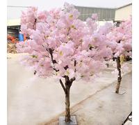 Artificial Cherry Blossom Trees Handmade, Stunning Fake Silk Flower Decoration, Large Decorative Fake Plants For Wedding, Events, Parties(2.5 * 2m/98 * 78in)