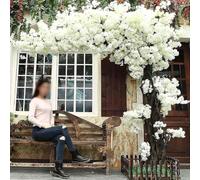 Artificial Cherry Tree Large Pink Large Silk Peach Tree Stunning Lifelike Handmade Light Pink Tree Perfect for Home Office Party Wedding Birthday Christmas,06,2.5x1.5m