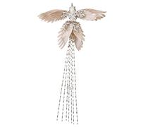 Artificial Christmas Bird, Realistic Artificial Christmas Tree Decoration in Glitter Bird | for Wreath Garland Fireplace Coat Garden Balcony Entrance Door Wall