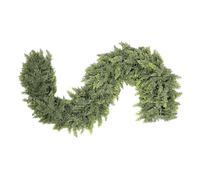 Artificial Christmas Garland - Artificial Greenery, Realistic Christmas Garland, Realistic Cypress Greenery Wreath,winter Holiday Decoration - For Indoor Outdoor Staircases Door Handrails Wall Shop H