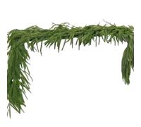 Artificial Christmas Garland - Green Spruce Holiday Wreath, Decorative Festive Centerpiece | Greenery for Mantle, Table, Stair Railing, Doorway, Fireplace, Home Décor, Seasonal Celebration