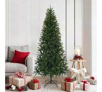 Artificial Christmas Tree 180cm Green PVC PE Realistic Modern Indoor with Stand