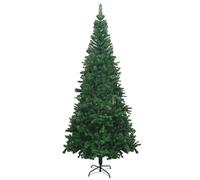 Artificial Christmas Tree 240x120cm Green PVC 380 Tips Lush Full Fir with Stand