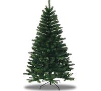 Artificial Christmas Tree,4Ft/5Ft/6Ft/7Ft Pine Tree with Solid Metal Legs Tips,Easy Assembly,Perfect for Indoor and Outdoor Christmas Decoration By Raxter (Green, 5ft)