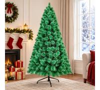 Artificial Christmas Tree 4Ft & 6Ft Green Xmas Tree Festive Holiday Decoration For Home