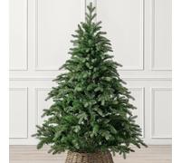 Artificial Christmas Tree Fraser Fir Indoor Xmas Decoration with Stand 5ft 6ft 7ft 8ft Christow Green 8ft