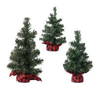 Artificial Christmas Tree - Mini Holiday Resistant Decorations for the Base of the Tree | for Indoor Christmas Living Room Dining Bar Restaurant with Children Family and Friends