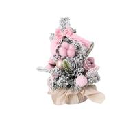 Artificial Christmas Tree Ornaments Xmas Gifts for Centerpiece Party Holiday pink 30 cm