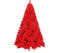 Artificial Christmas Tree PE/PVC Needles, Easy Hinged Assembly, All-Season Indoor Outdoor Decor for Home Office Shop(5ft)
