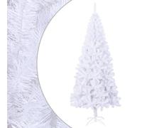 Artificial Christmas Tree Pink 150cm PVC with Steel Stand 80cm Diameter Slim