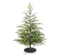 Artificial Christmas Tree, Realistic Cedar Decoration, 24.4 Inch Art