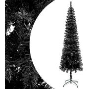 Artificial Christmas Tree Slim Pencil 4ft 5ft 6ft 7ft 8ft Xmas Trees Decoration