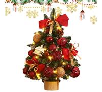 Artificial Christmas Tree | Small Artificial Desktop Christmas Tree | Table Top Christmas Tree Decoration for Home, Living Room, Bedroom