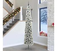 Artificial Christmas Tree with 300 Warm White LEDs, Green 300 cm, Durable PVC, Metal Stand, Indoor Outdoor Holiday Decor