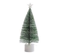 Artificial Christmas Tree With Colorful LED Lights Pine Needle Tree Christmas Decorations Desktop Ornament Home Holiday