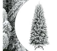 Artificial Christmas Tree with Flocked Snow 120 cm PVC&PE Xmas vidaXL