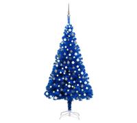 Artificial Christmas Tree with LEDs&Ball Set 120 cm to 240cm PVC