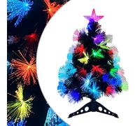Artificial Christmas Tree with Stand Green PVC Decoration Holiday LED vidaXL