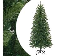 Vidaxl Artificial Christmas Tree Green 120 Cm Pvc, Pe And Steel