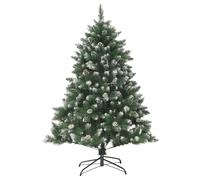 Artificial Christmas Tree with Stand Xmas Tree Christmas Decoration PVC vidaXL