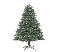 Artificial Christmas Tree with Stand Xmas Tree Christmas Decoration PVC vidaXL