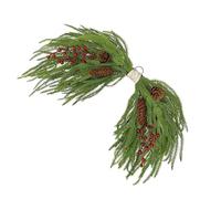 Artificial Christmas Wreath, Hanging Decoration | Artificial Christmas Decorations for Front Door - for Outdoor Indoor Window Fireplace Walls Restaurant Fence Room