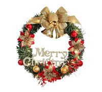 Artificial Christmas Wreath Wall Hanging Ornament For Front Door Mantels Window Hallway Wedding Christmas Decoration Multicolor Festival Wall Ornament