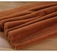 Artificial Cloth Short Velvet Fluffy Craft Rabbit Fur 160x50cm Photography Camera Background Floor Decoration DIY Craft Supplies Cosplay(Coffee)