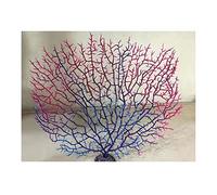 Artificial Coral Branch Decor Fake Coral Decoration Aquarium Ornament Fish Tank Landscape Sea Fan Coral Decor Artificial Coral Branch Decor