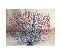 Artificial Coral Branch Decor Fake Coral Decoration Aquarium Ornament Fish Tank Landscape Sea Fan Coral Decor Artificial Coral Branch Decor