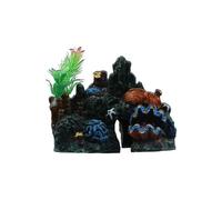 Artificial Coral Ornament,Aquarium Landscape Coral,Resin Plant Mountain Aquarium Decoration,Simulated Coral Decor