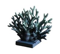 Artificial Coral Ornament - Resin Coral Statue, Sea Themed Realistic Aquarium Resin Corals Decor, Realistic Underwater Sea Plant Nautical Decorations For Living Room Entrance Hall Wine Cabinet Bathroo