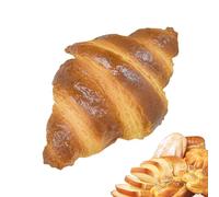 Artificial Croissant, Simulation Croissant Bread, Realistic Fake Bread Simulated Croissant, Food Model, Home Kitchen Desk, Shutters, Example Display for Bakery