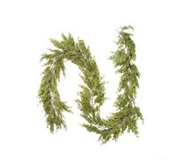 Artificial Cypress Leaf Rattan Garland Handmade Christmas Decoration