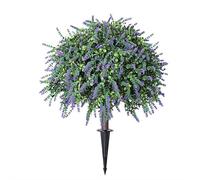 Artificial Cypress Topiary Trees with Ground Spikes - UV Resistant & Fade-Proof Faux Cedar Bushes - Lifelike Outdoor/Indoor Topiary Plants for Front Porch, Patio, Garden, Living Room Decor
