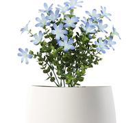 Artificial Daisy Flowers | Faux Daisy Flowers | Simulated Decorative Blooms for Bedroom Study, Table Decoration Fake Wildflowers